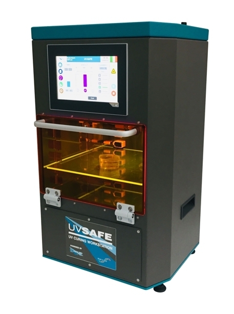 UV SAFE - Forno UV LED statico per polimerizzare adesivi, sigillanti e resine su piccole parti